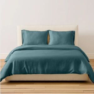 Buffy.  Breeze Eucalyptus Duvet Cover.  Sz. 90"x90"